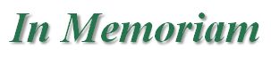 Gomes - In Memoriam