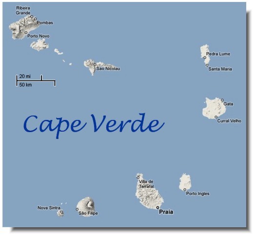 Cabo Verde Map